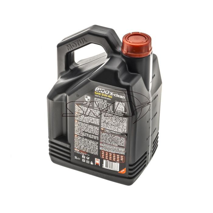 102051 - MOTUL 8100 5w40 X-CLEAN 5 Liter Subaru Parts, JDM Subaru
