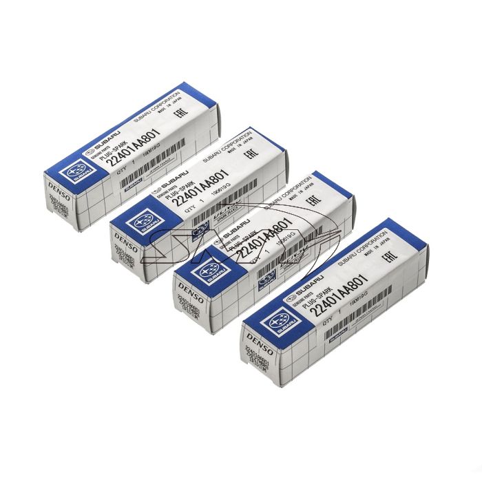 CA-SDL23AD スバル 22401AA801 Subaru OEM FA20 One Step Colder Spark Plugs Kit