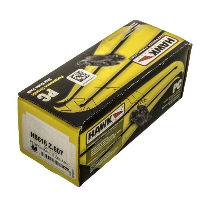 HB616Z.607 HAWK Ceramic Front Brake Pads 2018-2021 STI for