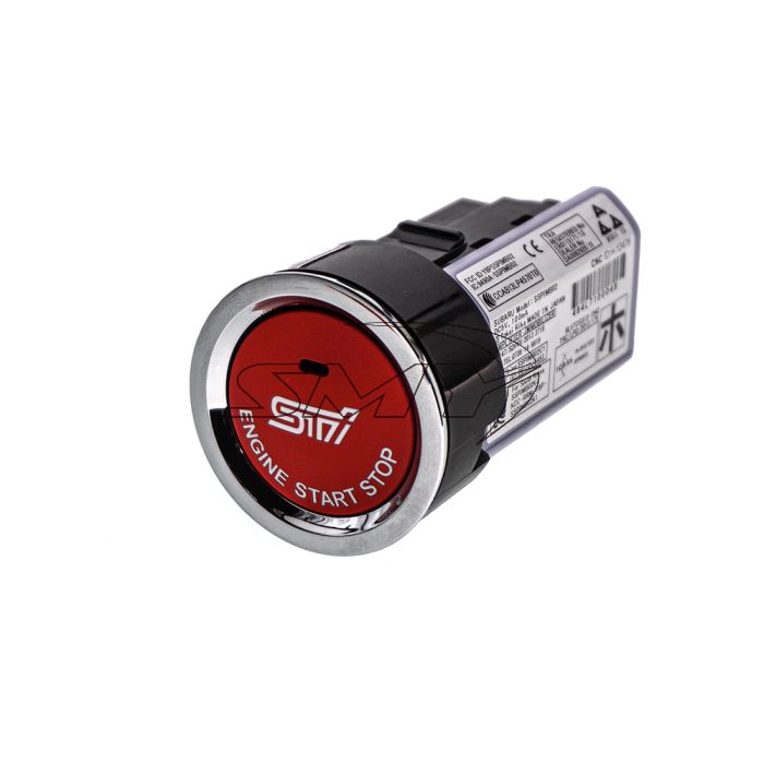 SMY-BT-CVRSTI - SMY V2 Red Push Start Button Replacement STI 2015