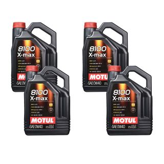 MOTUL 8100 X-MAX 0w40 Synthetic 5 Liter - CASE
