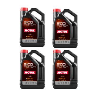 MOTUL 8100 Power 0w20 Synthetic 5 Liter - CASE of 4