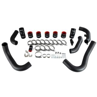 ETS Front Mount Intercooler FMIC Black Piping Kit Subaru 2008-2014 STI