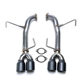ETS Axle Back Exhaust System Extreme w/ Black Tips Subaru 2022-2025 WRX