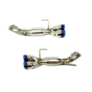 ETS Axle Back Exhaust System Muffled w/ Burnt Tips Subaru 2022-2026 WRX