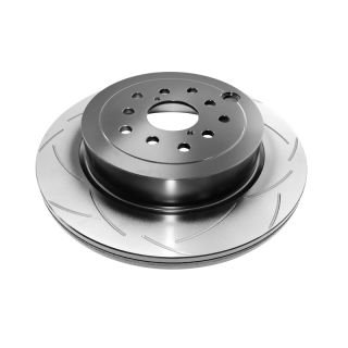 DBA T2 Street Series Slotted Rear Rotor Subaru 2008-2017 STI