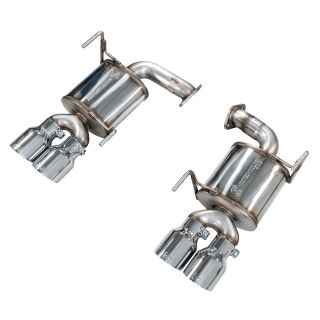 AWE Tuning Touring Edition Axleback Exhaust Chrome Silver Tips Subaru 2022-2025 WRX