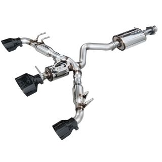 AWE Tuning Touring Edition Cat-Back Exhaust Diamond Black Tips Toyota 2023-2025 GR Corolla