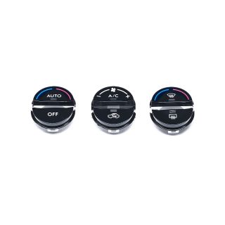 JDM Piano Black Dual Climate Control Buttons Subaru 2015-2021 WRX / STI