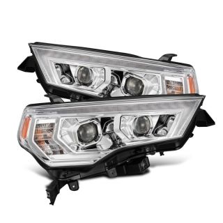 AlphaRex MK 2 LUXX-Series LED Projector Headlights Black Toyota 2014-2024 4Runner