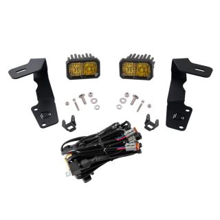 Diode Dynamics Stage Series 2 Inch Ditch Light Kit Sport Yellow Combo Subaru 2015-2021 WRX / STI