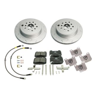 FactionFab Full Brake Kit Combo Rear Subaru 2008-2017 STI
