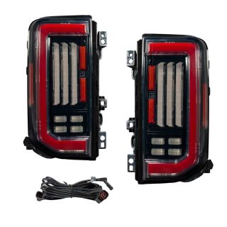 Form Lighting LED Tail Lights Red Lens Ford 2021-2025 Bronco