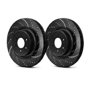 EBC 3GD Series Sport Dimpled / Slotted Rear Rotors Subaru 2022-2025 WRX MT / 2022-2023 WRX CVT
