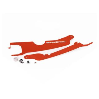 GrimmSpeed Radiator Shroud Red Subaru 2022-2025 WRX