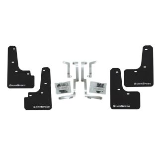 GrimmSpeed Mudflaps Kit White Subaru 2022-2025 WRX