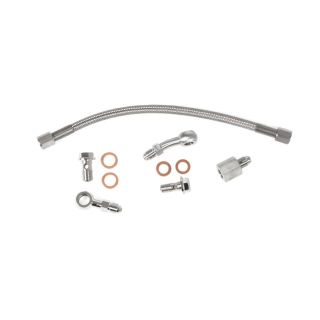 GrimmSpeed Turbocharger Oil Feed Line Kit For Use w/ Aftermarket Turbos Subaru 2002-2021 WRX / STI