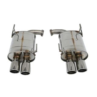 Invidia Q300 Axleback Stainless Steel Tips Subaru 2022-2025 WRX