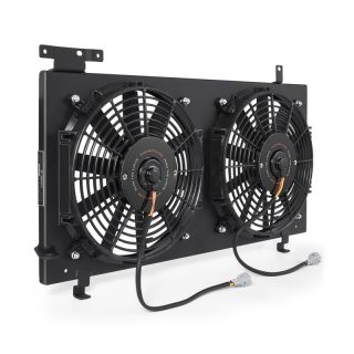 Mishimoto Aluminum Fan Shroud Kit Black Subaru 2008-2021 WRX / STI