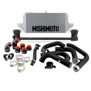 Mishimoto Front Mount Intercooler Kit Silver w/ Black Pipes 2022-2024