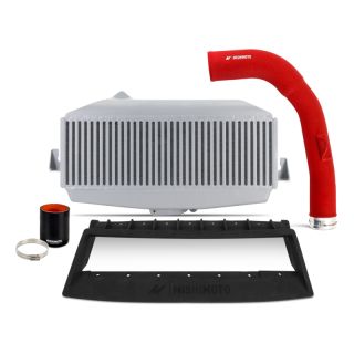 Mishimoto Top Mount Intercooler TMIC w/ Red Chargepipe Subaru 2022-2025 WRX