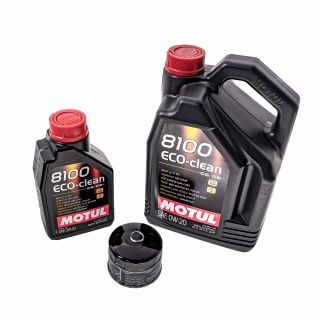 MOTUL 8100 0w20 ECO-Clean 6 Liter Oil Change Package Subaru 2022-2025 WRX VB