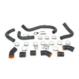 PLM Front Mount Intercooler Piping Kit Wrinkle Black Subaru 2022-2025 WRX