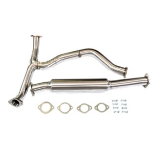 PLM Power Driven 3" Resonated Mid Pipe Subaru 2022-2025 WRX