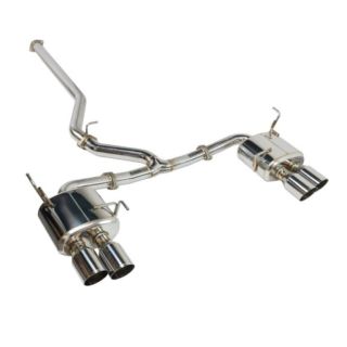 REMARK Dual Cat-Back Exhaust w/ Stainless Tips Subaru 2022-2025 WRX