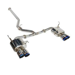REMARK Dual Cat-Back Exhaust w/ Burnt Stainless Tips Subaru 2022-2025 WRX