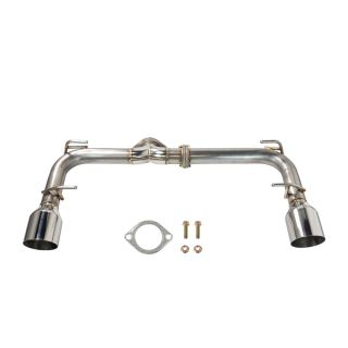 REMARK Axle Back Stainless Steel Single Wall 4.5" Tips Subaru 2022-2025 BRZ / Toyota GR86