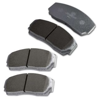 Rotora Replacement Brake Pads H8 Graphite Metallic For 4 Piston Rear Calipers