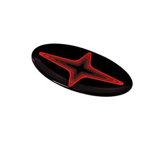 Steering Wheel Gel Emblem SMY Concept Design Red Subaru 2002-2026 WRX / STI