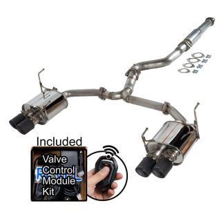 Revel Medallion Touring Premier Cat Back w/ Carbon Tips & Valve Control Subaru 2022-2025 WRX