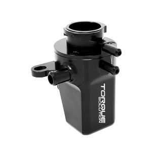 Torque Solution Coolant Expansion Tank Black Subaru 2002-2007 WRX / 2004-2021 STI