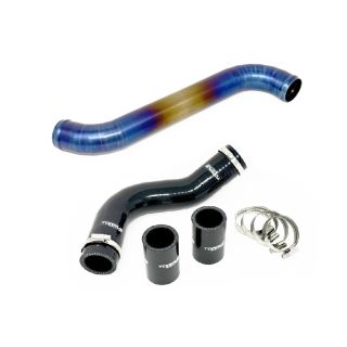 Torque Solution Titanium Purple Hard Radiator Pipe Kit Subaru 2022-2025 WRX