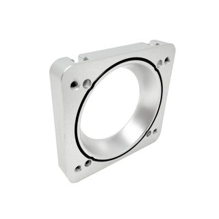 Torque Solution Big Bore 76mm Throttle Body Adapter Raw Subaru 2006-2014 WRX / 2004-2021 STI