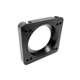 Torque Solution Big Bore 76mm Throttle Body Adapter Black Subaru 2006-2014 WRX / 2004-2021 STI