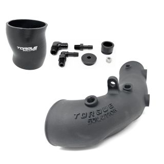 Torque Solution Cast Aluminum HD Hard Turbo Inlet OEM / 84mm Subaru 2002-2007 WRX / 2004-2021 STI