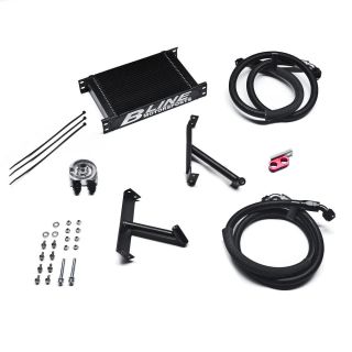 B-Line Top Mount Oil Cooler Kit Black Subaru 2002-2007 WRX/STI